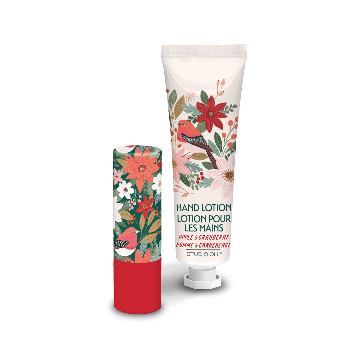 Nature's Celebration Lip Balm & Hand Lotion Set - Christmas