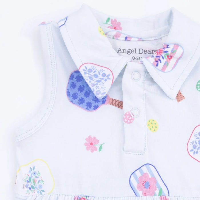 Floral Pickleball Polo Tennis Dress