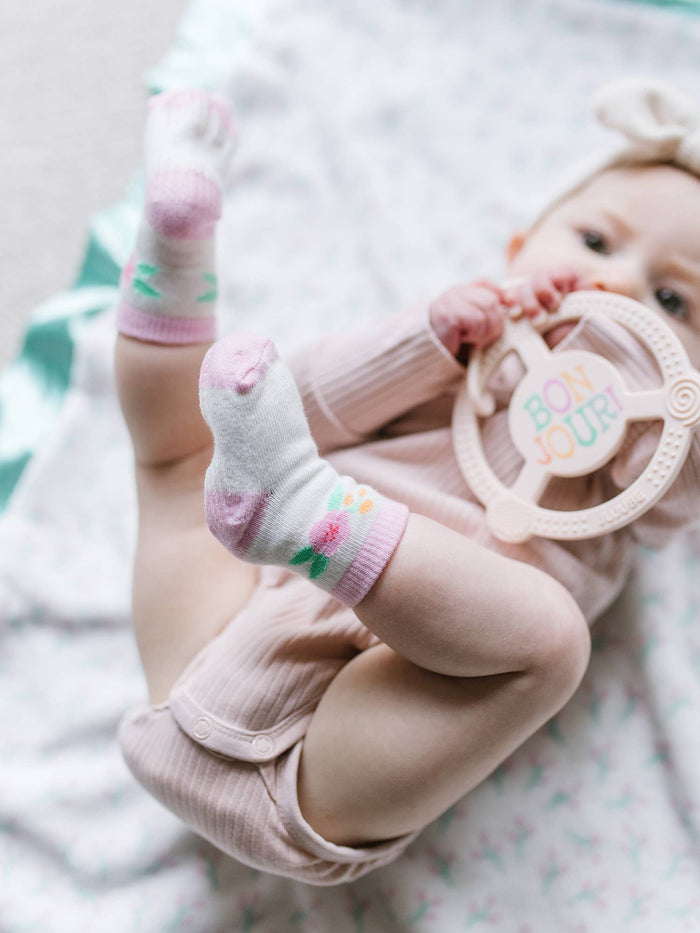 Baby Socks Trio Sweet Daisy