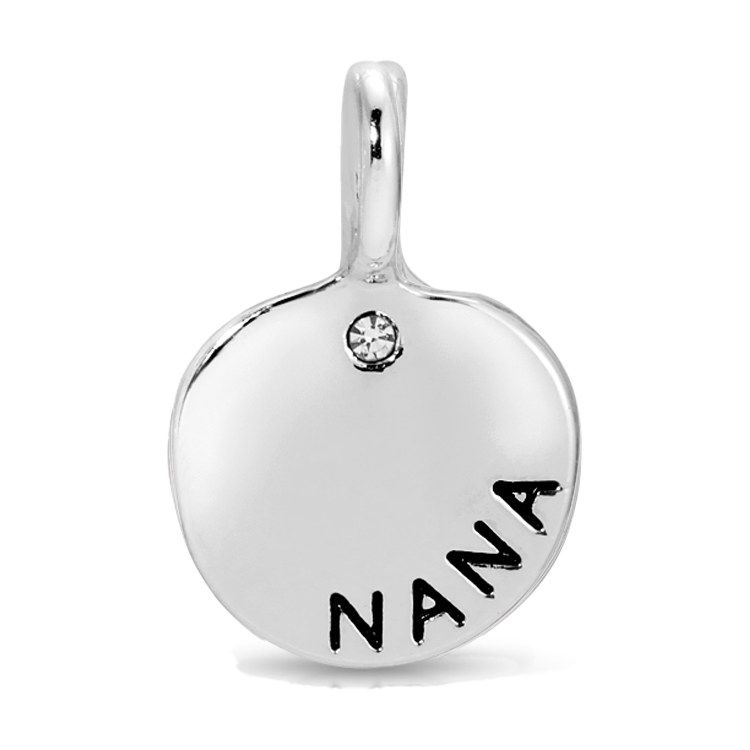 Silver Nana Charm
