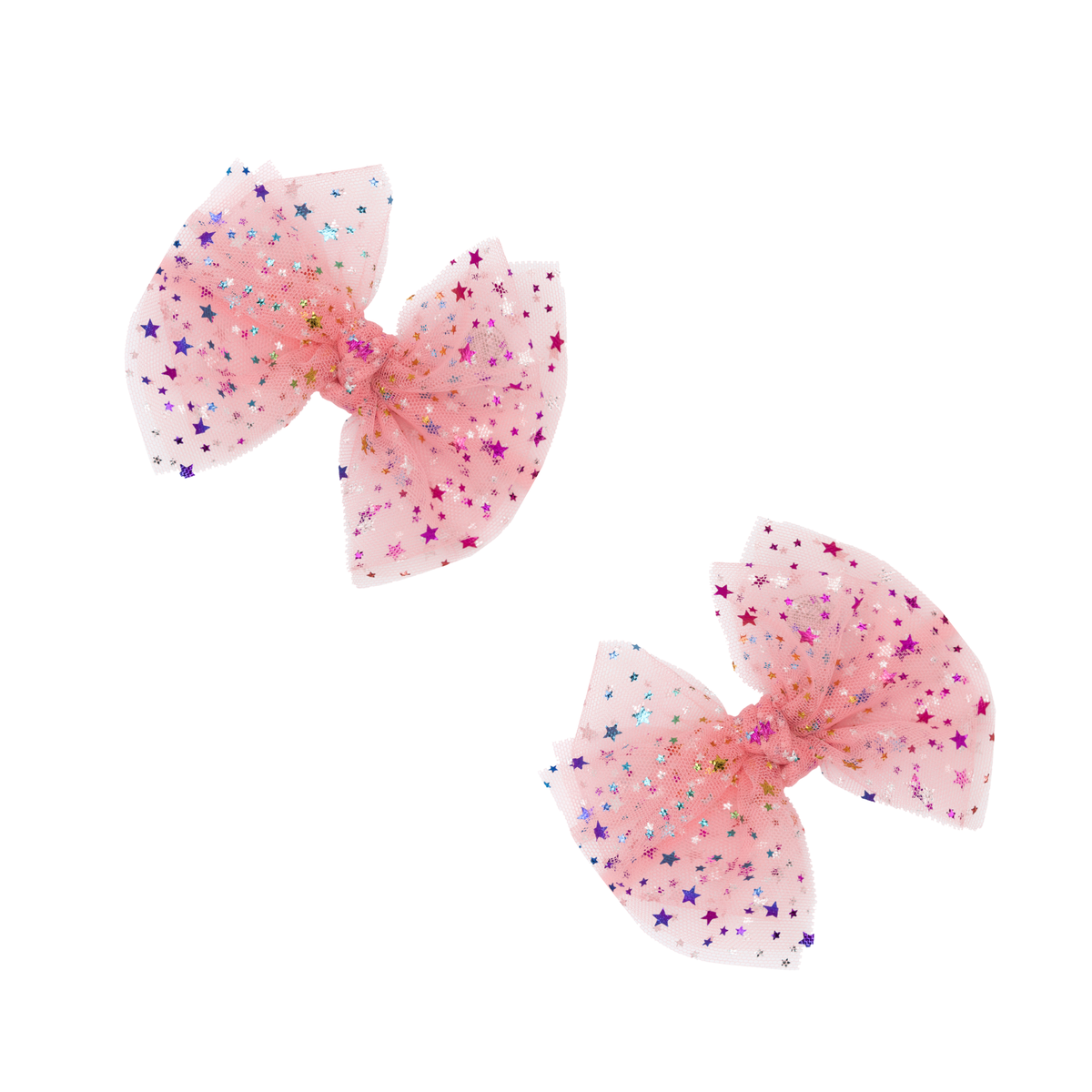 Baby Bling® 2-Pack Tulle Baby FAB® Hair Bow Clips