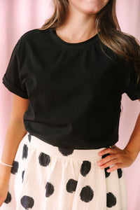 Soft Black Tee
