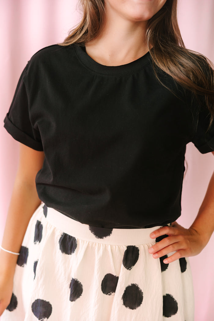 Soft Black Tee