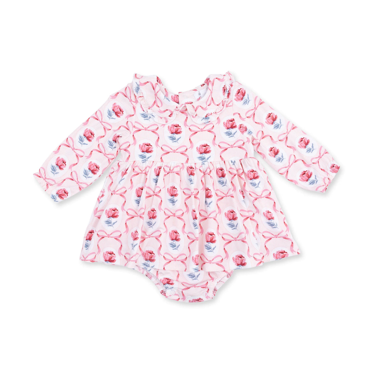 Leslie Rose Ruffle Bubble w/Skirt