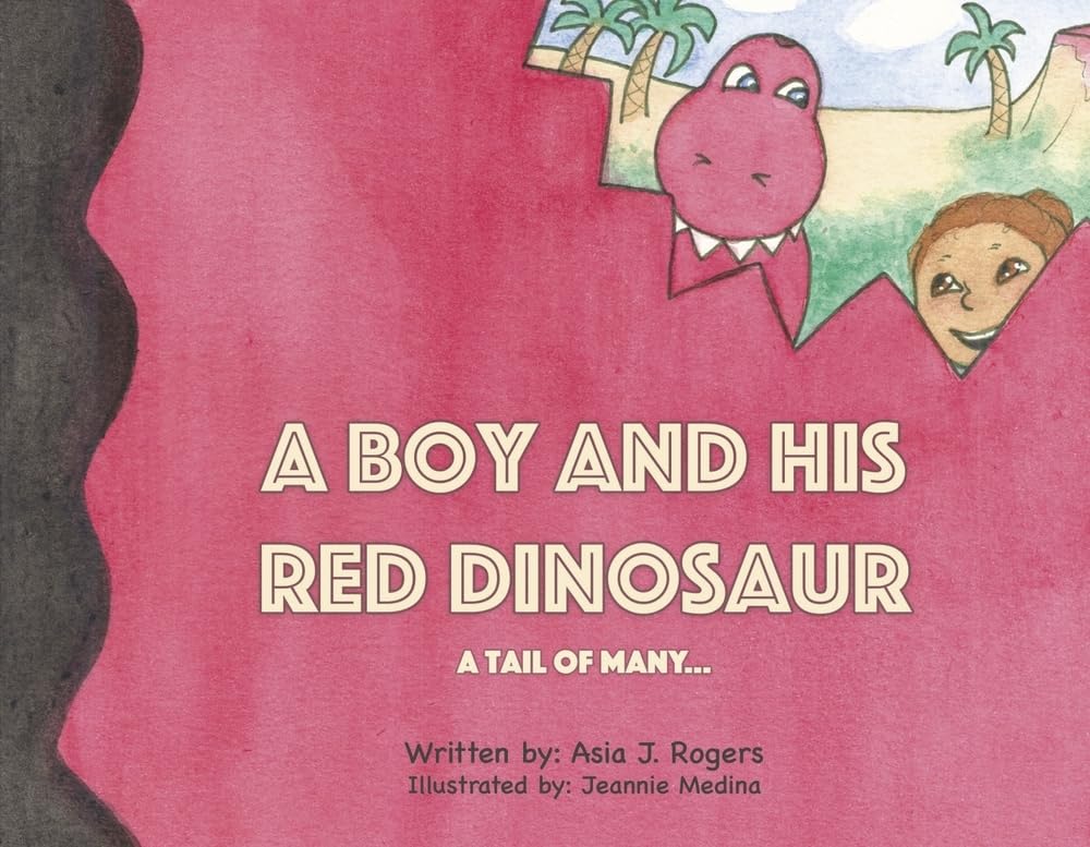 A Boy and His Red Dinosaur