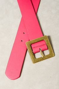Square Buckle Belt