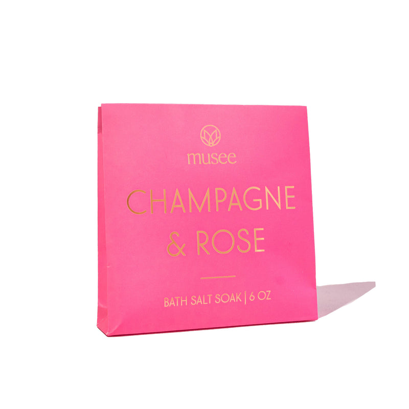 Champagne & Rose Mini Bath Salt Soak