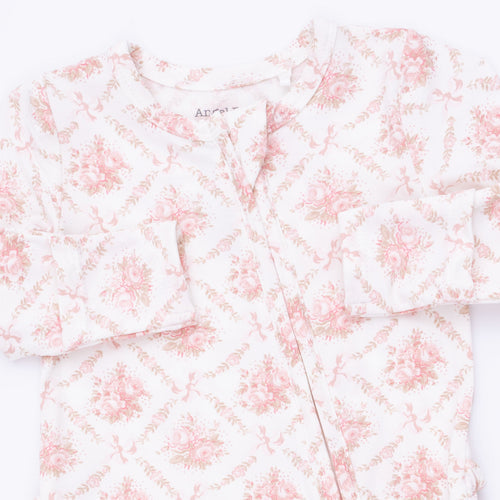 Rose Bow Lattice PJs