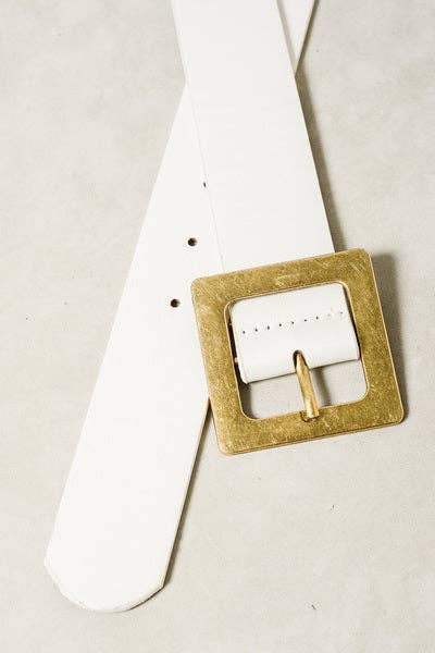 Square Buckle Belt