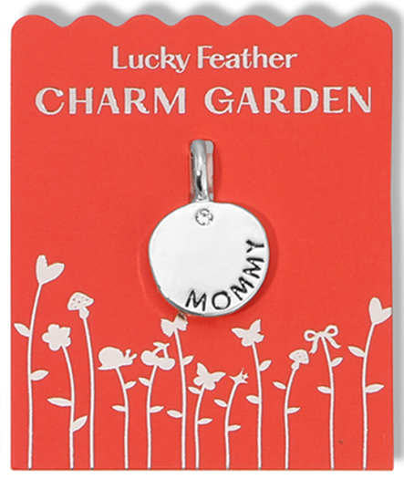 Silver Mommy Charm