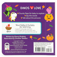 Dinos Love Halloween Lift-a-Flap Board Book