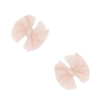 Baby Bling® 2-Pack Tulle Baby FAB® Hair Bow Clips