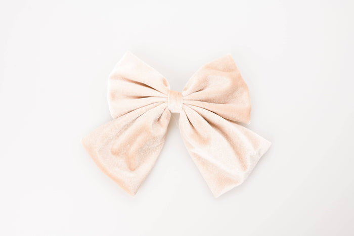 Dakota Velvet Bow Barrette