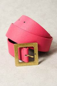 Square Buckle Belt