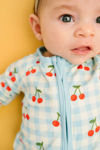 Cherry Picnic Bamboo Sleeper