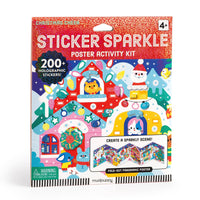 Christmas Cheer Sticker Sparkle Poster Activity Kit