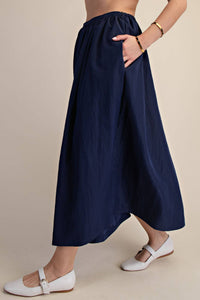 A-Line Midi Skirt