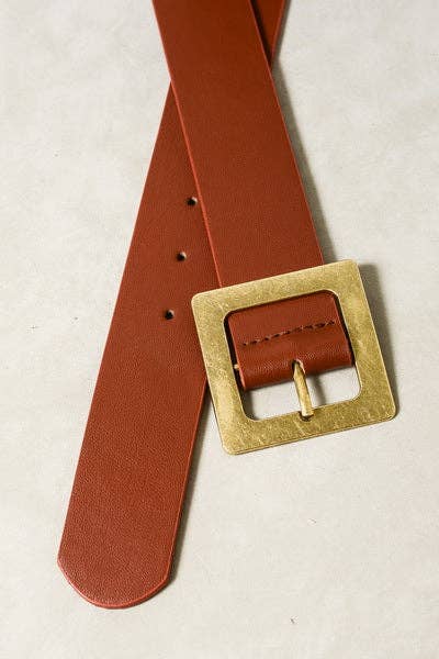 Square Buckle Belt