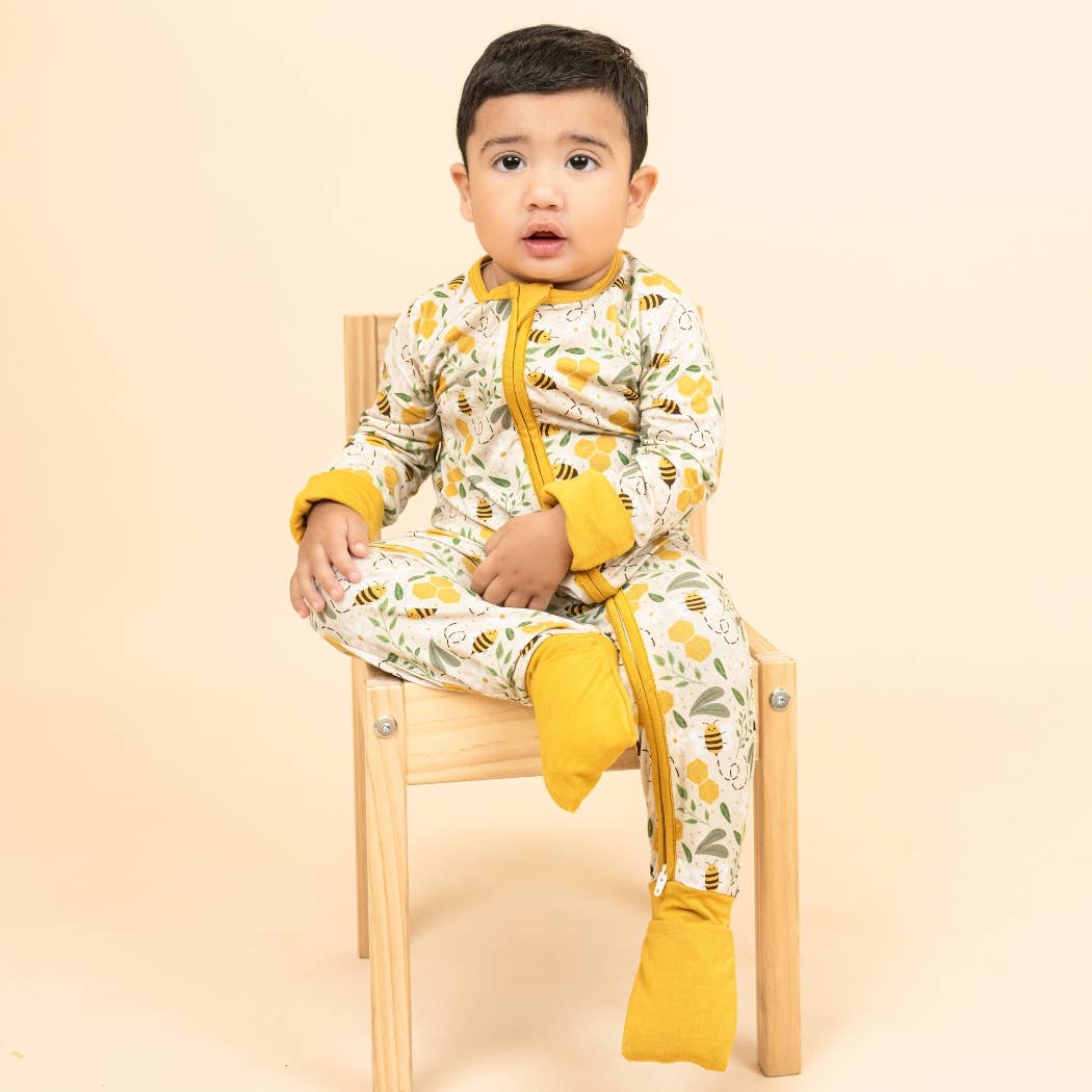 Happy Honey Bees Bamboo Pajamas