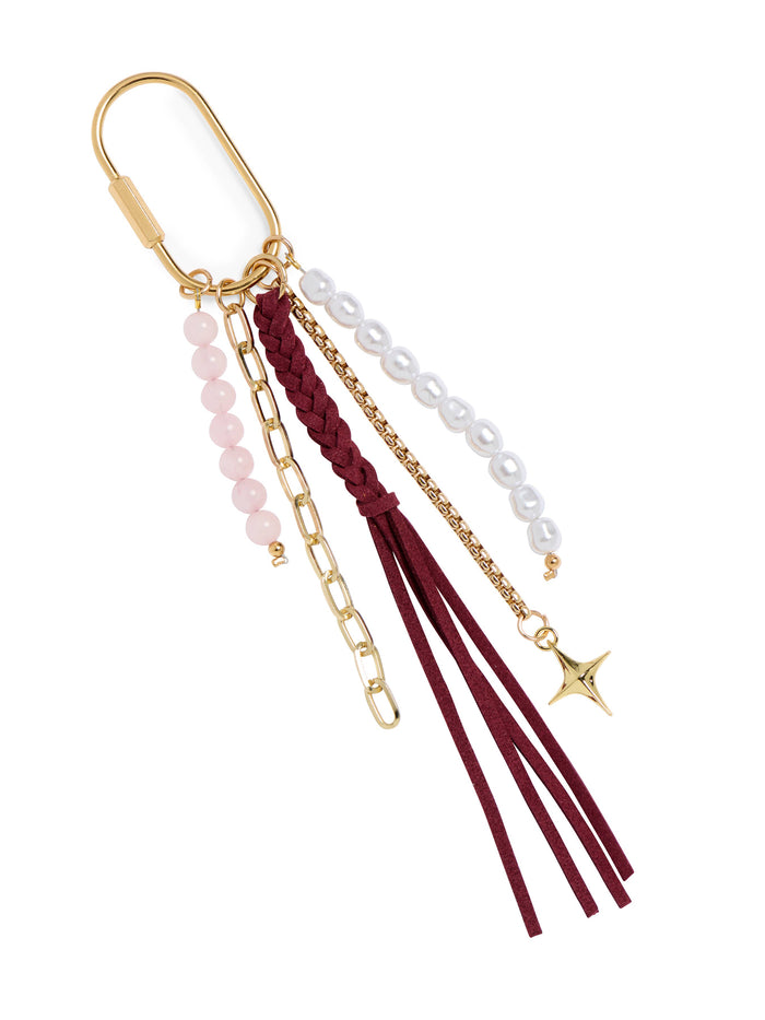 TASSEL BAG CHARM/KEY RING
