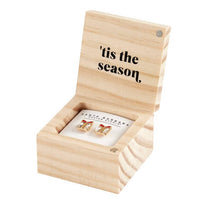 Treasure Box Earrings - 'Tis the Season