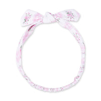 Bella Rose Stripe Knot Headband