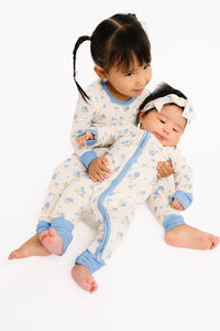 Blue Blooms Bamboo Sleeper