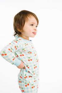 Cherry Picnic Bamboo Set