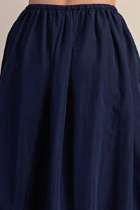 A-Line Midi Skirt