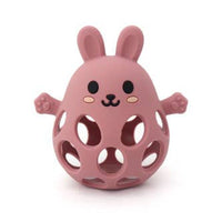 Silicone 3D Funny Bunny Teether