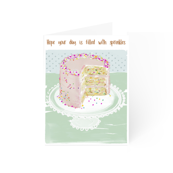 Filled with Sprinkles Card