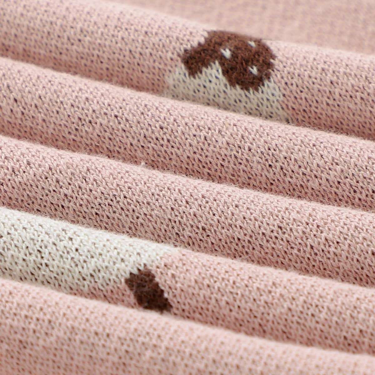 Pink Sheep Receiving Baby Blanket