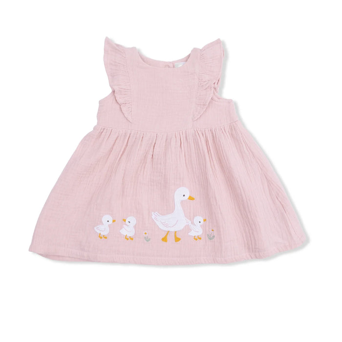Ducklings Dress and Bloomer Set