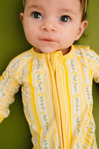 Sunny Meadow Stripe Bamboo Sleeper