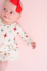 Holiday Twinkle Bodysuit Bamboo Dress
