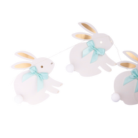 Bunnies with Ribbon Bows Banner