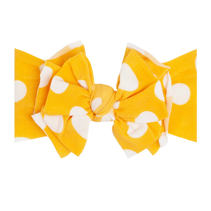 Baby Bling® Printed FAB® soft nylon bow headband