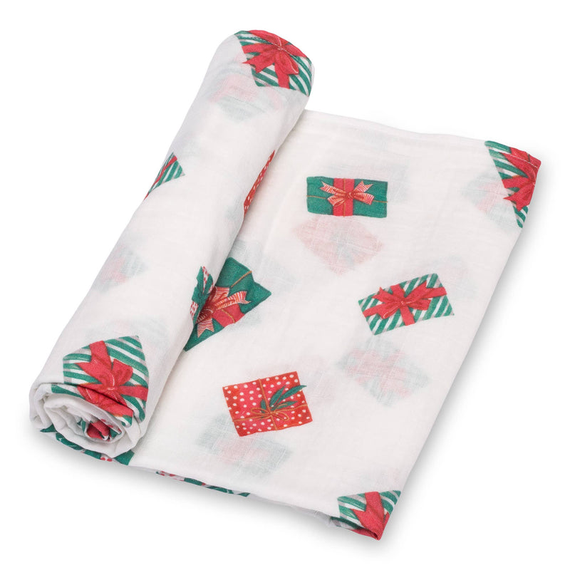 Everyday is a Gift Baby Muslin Swaddle Blanket