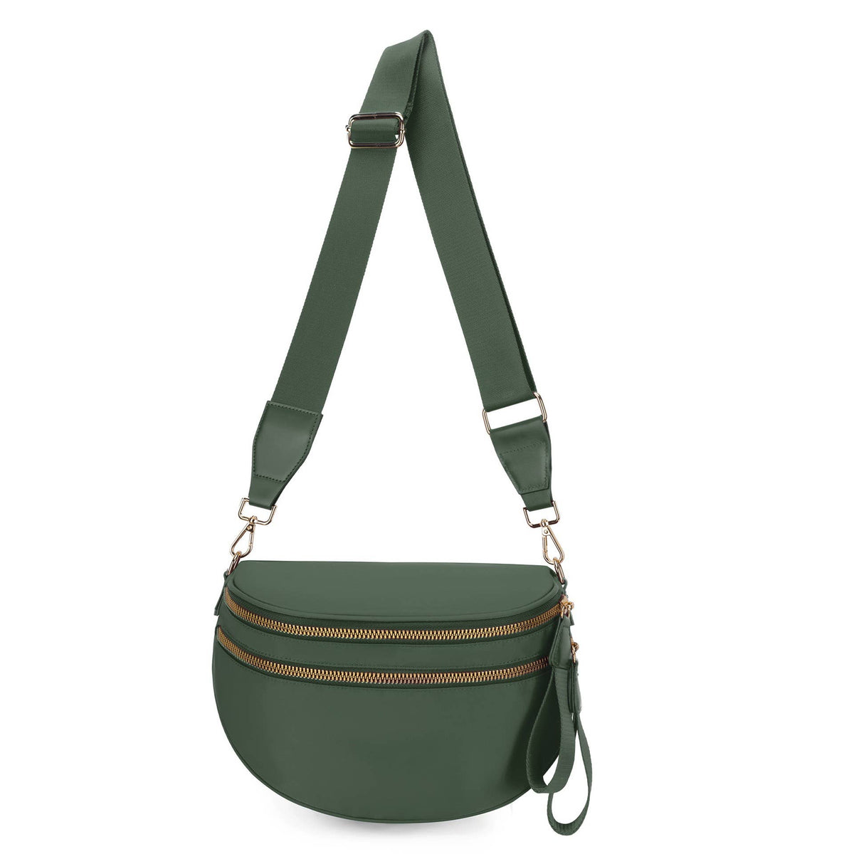 Multi-Compartment Crossbody Bag