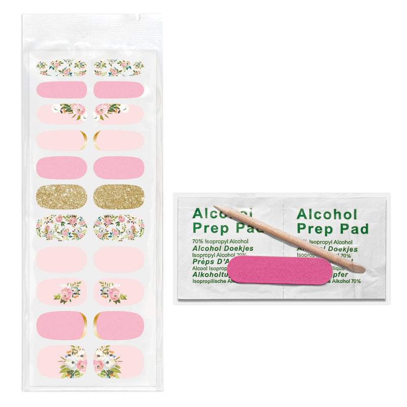 Bella Flora Nail Wrap Kit