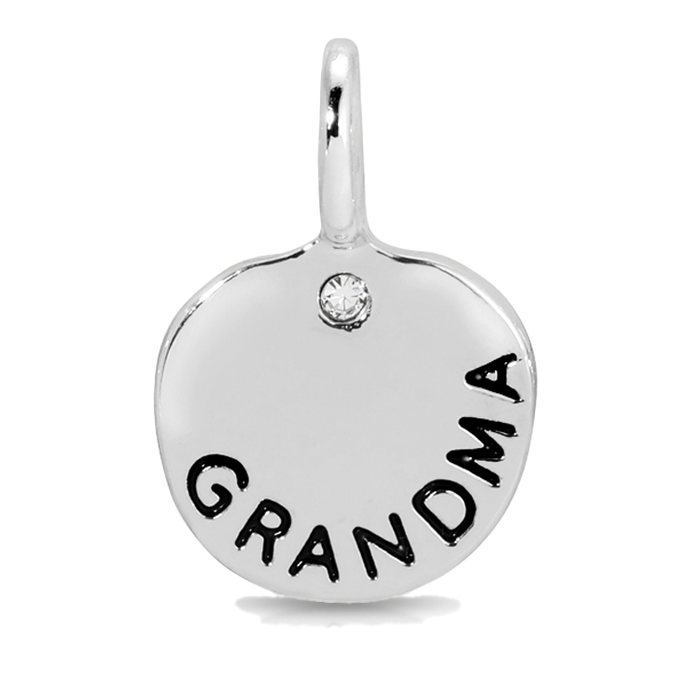 Silver Grandma Charm