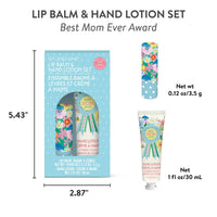 Best Mom Ever Award Lip Balm & Lotion Set