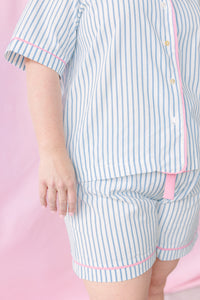 Seersucker Pajama Set