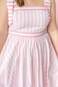 Pink Stripe Maxi Dress