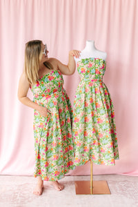 Pleated Top Marigold Dress