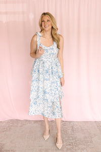 Blue Sweetheart Midi