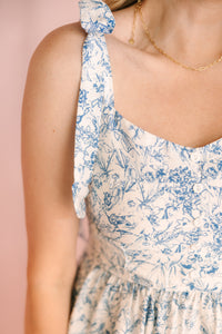 Blue Sweetheart Midi