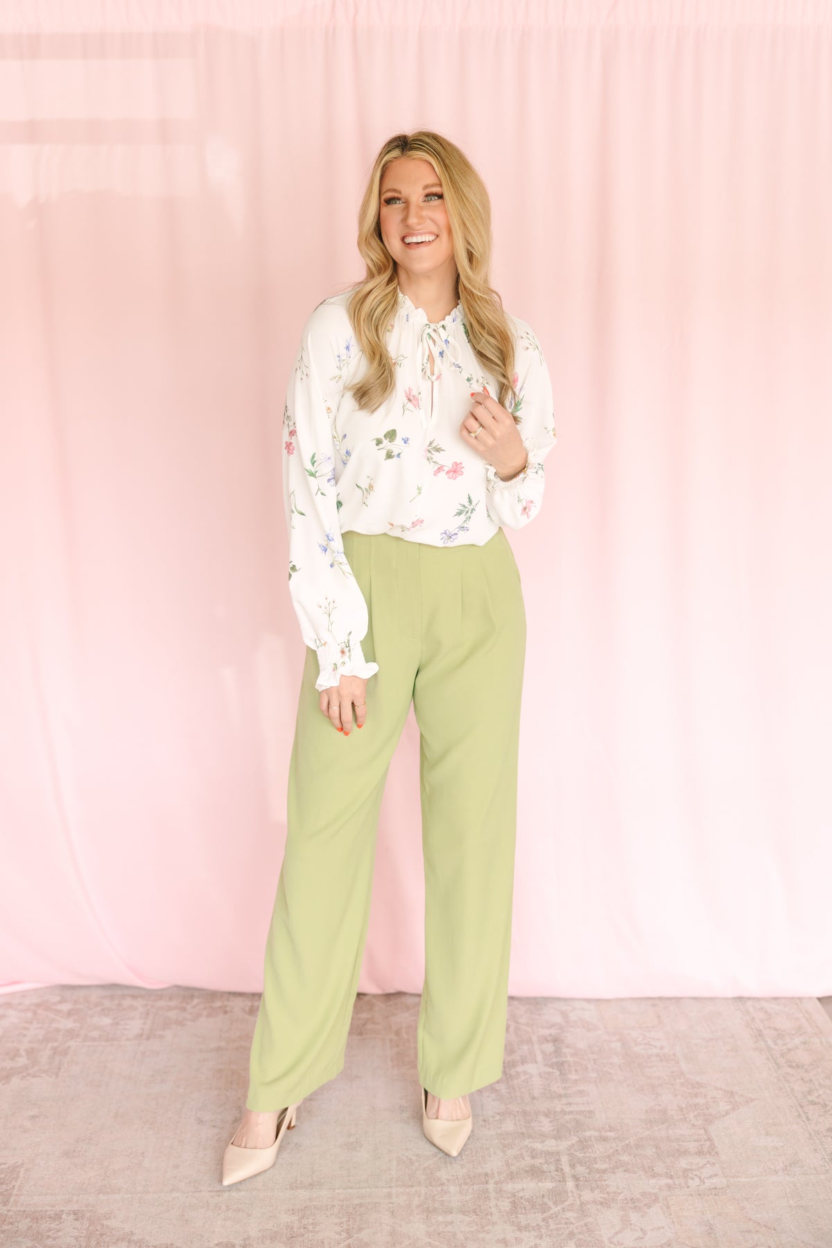 Floral Print Blouse