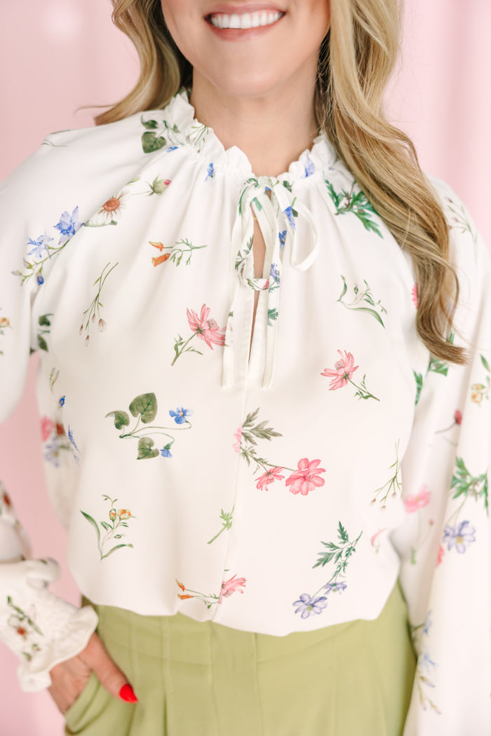 Floral Print Blouse