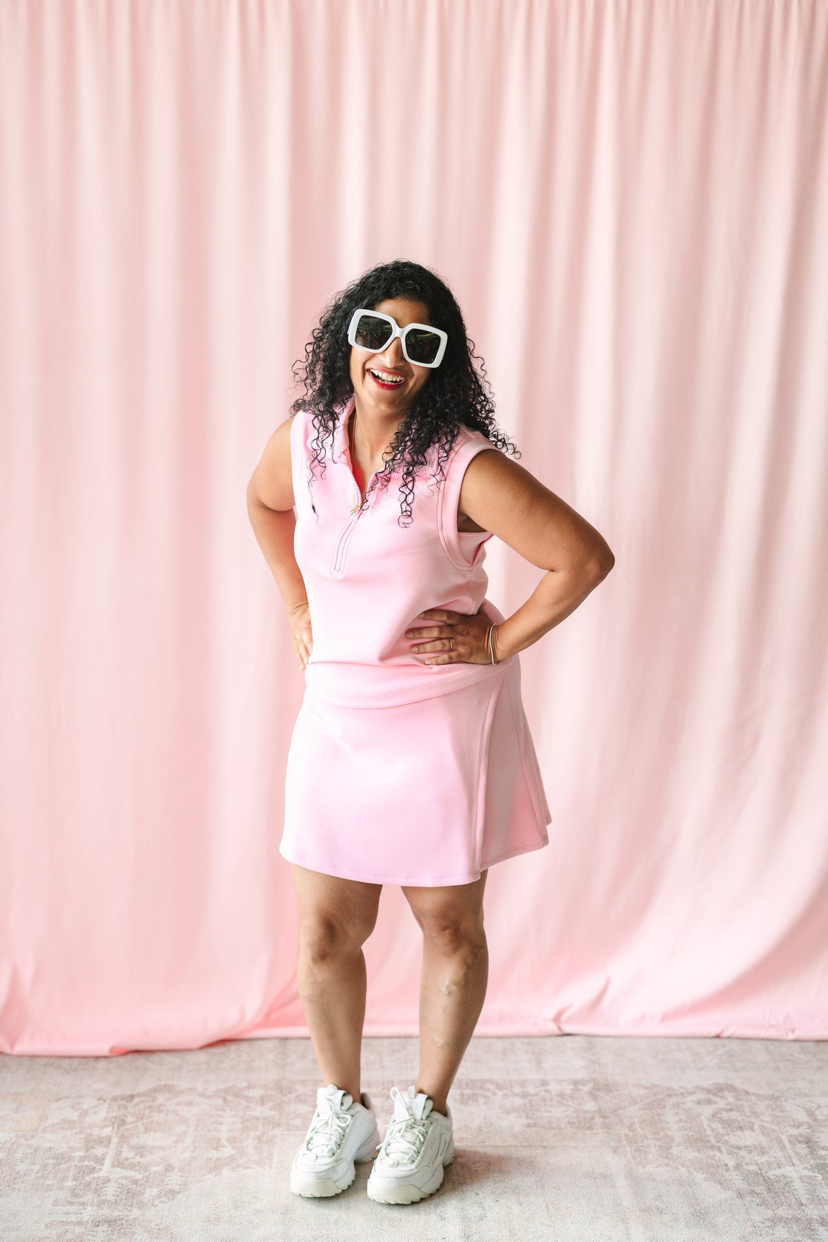 Candy Pink Soft Modal Skirt